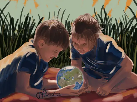 Svet na dlani — Digitálne umenie, 2021