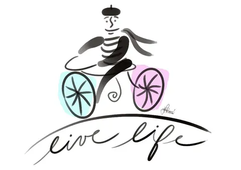 Live life — Digitálne umenie, 2021