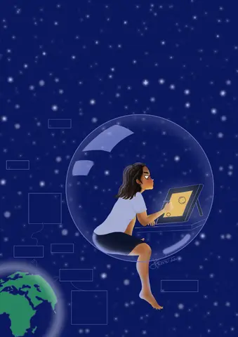 Homeoffice I. — Digitálne umenie, 2020