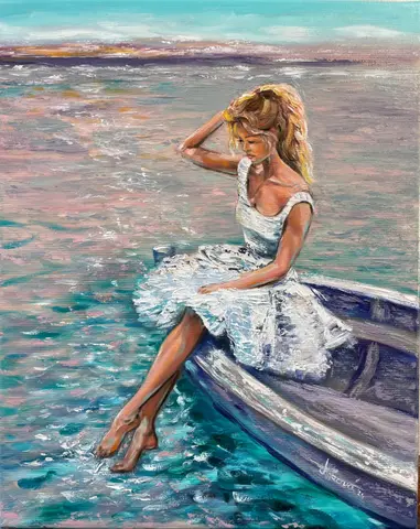 Unavená — Olej, 40x50cm, 2024