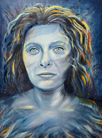 Fénix — Olej, 50x70cm, 2023