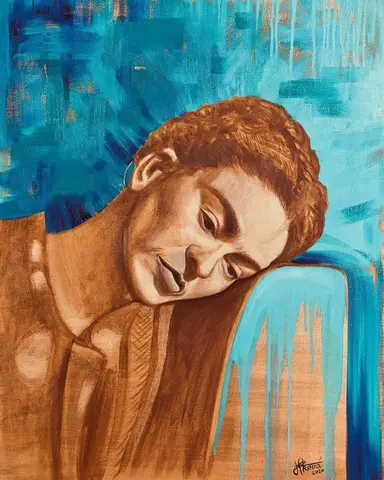 Friducha 113 — olej, 60x80cm, 2020